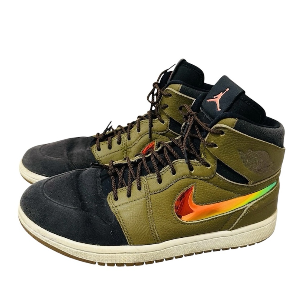 Nike Air Jordan 1 Retro High Nouveau Militia Green 819176-306 2015 Mens Size 9.5